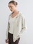 Yeni Sezon Kapüşonlu Oversize Kadın Fermuarlı Sweatshirt 1
