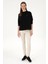 Kadın Siyah Sweatshirt 50313610-VR046 4
