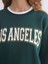 Yeni Sezon Los Angeles Baskılı Oversize Kadın Kalın Sweatshirt 3