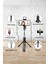 LED Işıklı Selfie Çubuğu Bluetooth Kumandalı Kablosuz Tripot Selfie Monopod Selfie Stick 7