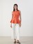 Yeni Sezon Bisiklet Yaka Peplum Triko Bluz 2