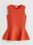 Yeni Sezon Bisiklet Yaka Peplum Triko Bluz 5