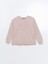 Yeni Sezon Bisiklet Yaka Nakışlı Kadın Sweatshirt 5