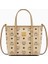 Mini Toni Tote Çanta, Nappa Deri & Kanvas Shopper 1
