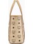 Mini Toni Tote Çanta, Nappa Deri & Kanvas Shopper 6