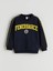 Bisiklet Yaka Fenerbahçe Baskılı Erkek Çocuk Sweatshirt (W5) 1