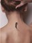 Özgür Ruhlu Tüysupertrend2 Tattoo Geçici Dövme Şablonları Kına Kalıpları 2