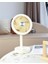 Taşınabilir Mini USB Fan Evde Ofiste Masaüstü 4 Kademeli Dönebilen Başlıklı Şarj Edilebilir Mini 5
