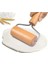 Ahşap Saplı Hamur Açıcı Mini Merdane Mini Bambu Pizza Hamur Açma Aparatı 4