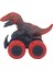Sürtmeli Dinazor Arabalar cm - H-20 - T-Rex - Kırmızı 2