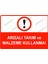 Arızalı Takım ve Malzeme Kullanma Uyarı Levhası 1