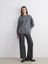 Yeni Sezon Bisiklet Yaka Oversize Kadın Sweatshirt Tunik 2