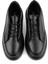 Siyah Hakiki Deri Erkek Sneaker E01082104003 4
