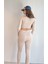 Kadın Uzun Kollu Crop Yüksek Bel Slim Fit Tayt Ikili Takım 4