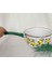 Limon Emaye Tava Sosluk 2 Litre 19 cm Çap Kaserol Yeşil Kulp 3