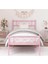 Hft Home Metal Karyola, Çınar Metal Karyola , Pembe Renk, Ölçü Seçenekli 1
