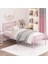 Hft Home Metal Karyola, Çınar Metal Karyola , Pembe Renk, Ölçü Seçenekli 2