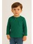 Unisex Çocuk Happiness Nakışlı Cepli Fitilli Kaşkorse Tişört 1