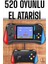 Gamepad Joystick 500 Oyunlu Retro Oyun Konsolu Tv Bağlantı Özellikli 2 Kişilik Destekli 2