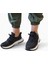 B260914 Tüvit Kumaş Detaylı Siyah Kadın Sneaker Ayakkabı 5