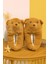 Barney Ayıcık Peluş Unisex Hayvanlı Panduf Ev Ayakkabısı Pufidik 1