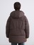 Yeni Sezon Kapüşonlu Oversize Kadın Şişme Mont 5