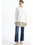 Yeni Sezon Bisiklet Yaka Düz Oversize Kadın Sweatshirt Tunik 2