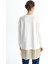 Yeni Sezon Bisiklet Yaka Düz Oversize Kadın Sweatshirt Tunik 4