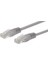 Uranıum 30 cm 26AWG 250MHZ Lszh Utp Grı Renk Cat6 Patch Kablo 1