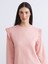Yeni Sezon Bisiklet Yaka Kadın Sweatshirt Tunik 1