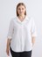 Yeni Sezon Loose Fit Çizgili Bluz 2
