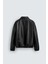 Oversize Siyah Deri Ceket 2
