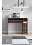 Junıor Plus Çalışma Masası Öğrenci Ofis Bilgisayar ve Çok Amaçlı Kullanım 45X90 cm Milano & Beyaz 1