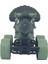 Sürtmeli Dinazor Arabalar cm - H-20 - Triceratops - Yeşil 3