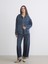 Yeni Sezon Oversize Kadın Jean Gömlek Ceket 2