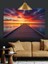 Gün Batımında Iskele (Sonsuzluk) Dekoratif Kanvas - Mdf Ahşap Tablo 2