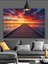 Gün Batımında Iskele (Sonsuzluk) Dekoratif Kanvas - Mdf Ahşap Tablo 3