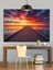 Gün Batımında Iskele (Sonsuzluk) Dekoratif Kanvas - Mdf Ahşap Tablo 5