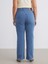 Yeni Sezon Büyük Beden Straight Fit Kadın Jean Pantolon 5