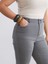Yeni Sezon Büyük Beden Straight Fit Kadın Jean Pantolon 3