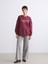 Yeni Sezon Baskılı Oversize Kadın Kalın Sweatshirt 2