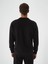 Erkek Siyah Pamuk Dokulu Regular Fit Sweatshirt 4
