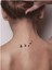 Göçmen Kuşlar Tattoo Geçici Dövme Şablonları Kına Kalıpları 2