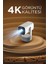 K2 Taşınabilir Sinema Projektörü 4K Şarjlı Bluetooth Akıllı Projeksiyon 4