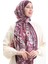 Etnik Desen Soft Şal 70295-01 Mürdüm 1