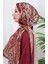 Etnik Desen Janjan Şal 70306-15 Bordo 3