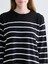 Yeni Sezon Bisiklet Yaka Çizgili Kadın Triko Kazak 3