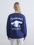 Yeni Sezon Cinnamaroll Baskılı Oversize Kadın Kalın Sweatshirt 4