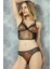Arias Closet Balensiz Desteksiz Dolgusuz Yaka Detaylı Parlak Baskılı Bralet Sütyen ve Slip Takım 1