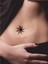 Güneş Tutulması Tattoo Geçici Dövme Şablonları Kına Kalıpları 2